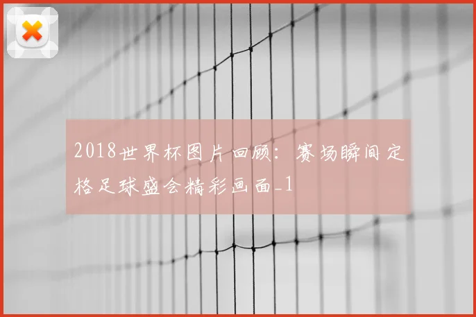 2018世界杯图片回顾：赛场瞬间定格足球盛会精彩画面_1
