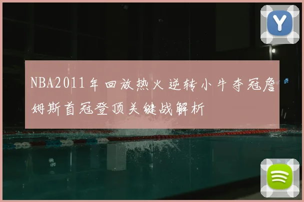 NBA2011年回放热火逆转小牛夺冠詹姆斯首冠登顶关键战解析